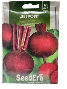Насіння Буряк Детройт 20 г Seedera. Середньостиглий, округлий 227973 фото