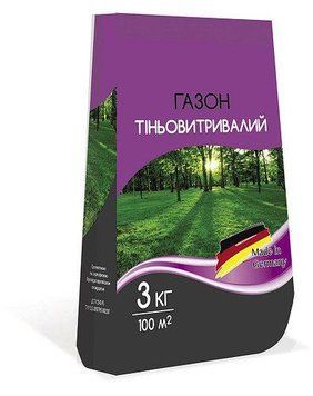 Газон Тіньовитривалий 3 кг Сімейний сад 230613 фото