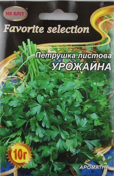 ПетрушкаЛИСТКОВА УРОЖАЙНА 10г НК ЕЛІТ 091134 фото