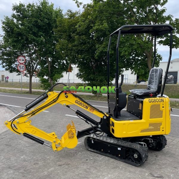 Мини экскаватор Gunter Grossmann GG800N 850 кг - компактный для траншей и узких участков GG800N фото