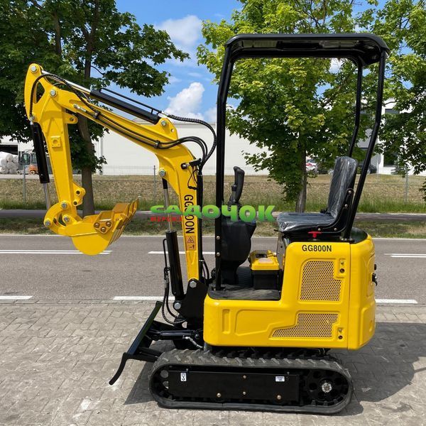 Мини экскаватор Gunter Grossmann GG800N 850 кг - компактный для траншей и узких участков GG800N фото