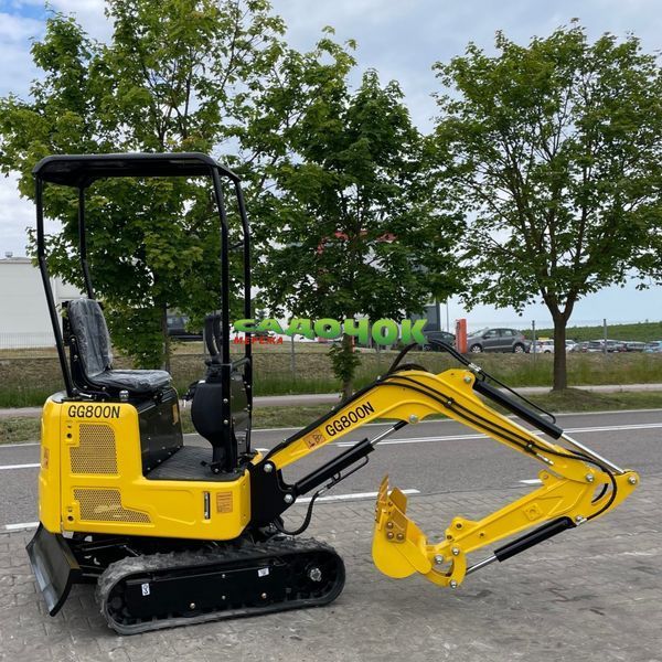 Мини экскаватор Gunter Grossmann GG800N 850 кг - компактный для траншей и узких участков GG800N фото