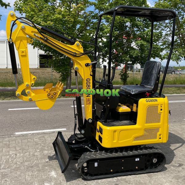 Мини экскаватор Gunter Grossmann GG800N 850 кг - компактный для траншей и узких участков GG800N фото