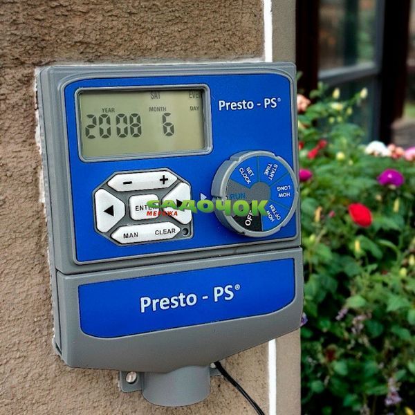 Електронний контролер поливу на 8 зон Presto-PS (7803) 7803 фото