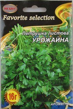 ПетрушкаЛИСТКОВА УРОЖАЙНА 16г НК Еліт 090568 фото