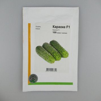 Огірок Караоке F1, ультраранній, партенокарпічний, 100 шт, АПГ (Голландія) 230745 фото