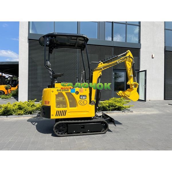 Міні екскаватор Gunter Grossmann GG1000 гусеничний 1000 кг, двигун Kubota Japan, поворот 360&deg;, для будівельних та земляних робіт GG1000 фото