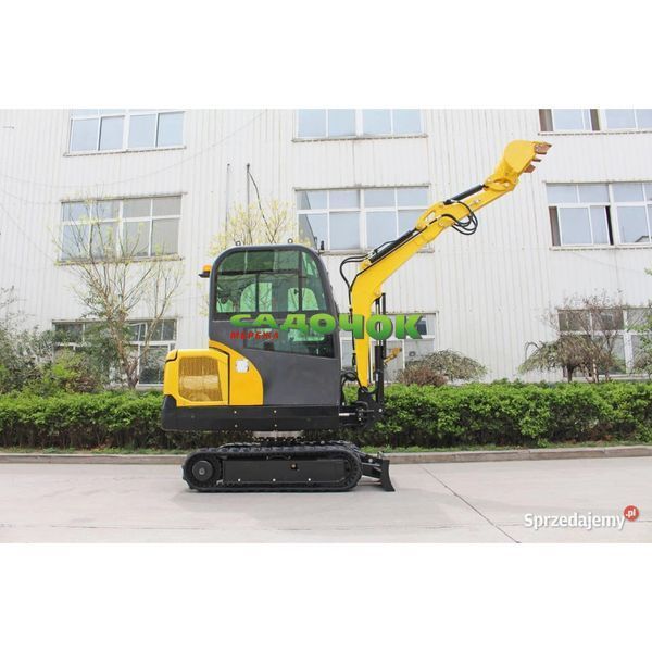Міні екскаватор Gunter Grossmann GG2000CAB гусеничний 2000 кг з кабіною та поворотною стрілою, двигун Kubota, глибина копання 2150 мм GG2000CAB фото