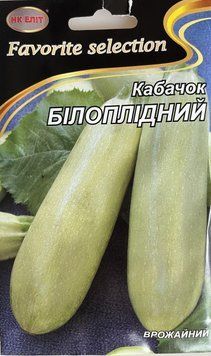 Кабачок.БІЛОПЛІДНИЙ -цукіні 20г. "НК ЕЛІТ" 068773 фото