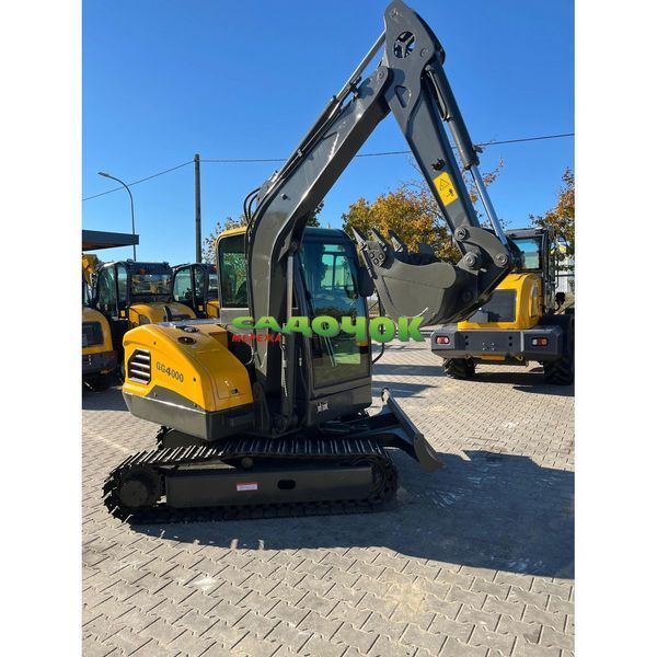 Міні екскаватор Gunter Grossmann GG4000 гусеничний 4000 кг, двигун Yanmar 3TNV88F, глибина копання 2545 мм, для будівельних та земляних робіт GG4000 фото
