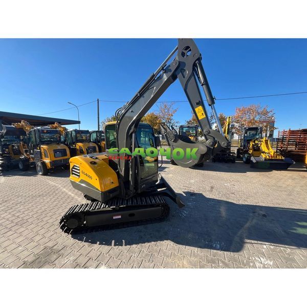 Міні екскаватор Gunter Grossmann GG4000 гусеничний 4000 кг, двигун Yanmar 3TNV88F, глибина копання 2545 мм, для будівельних та земляних робіт GG4000 фото