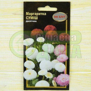 Маргаритка Суміш 0,1г. /10-20/2/НК ЕЛІТ 071072 фото
