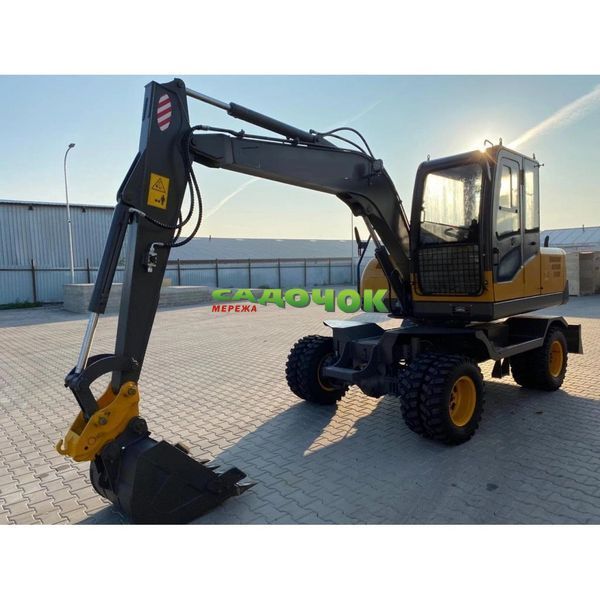Мини экскаватор Gunter Grossmann GG6500-C, грузоподъемность 6500 кг, двигатель Xinchai мощностью 60 кВт, кабина, скорость до 28 км/ч, для профессиональных строительных работ GG6500-C фото