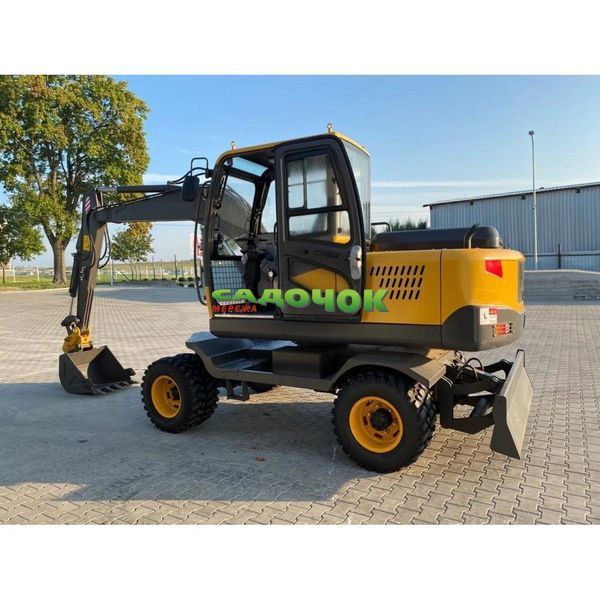 Мини экскаватор Gunter Grossmann GG6500-C, грузоподъемность 6500 кг, двигатель Xinchai мощностью 60 кВт, кабина, скорость до 28 км/ч, для профессиональных строительных работ GG6500-C фото