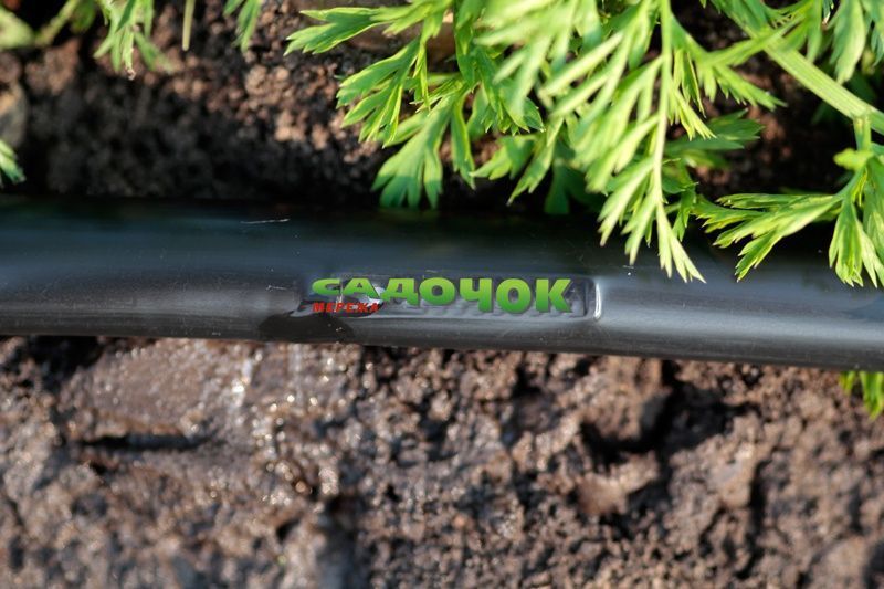 Крапельна стрічка Presto-PS емітерна 3D Tube крапельниці через 20 см витрата 2.7 л/год, довжина 500 м (3D-20-500) 3D-20-500 фото