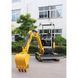 Міні екскаватор Gunter Grossmann Euro 22W 2150 кг, двигун Kubota D902 28 к.с., глибина копання 2545 мм, для будівельних та земляних робіт Euro 22W фото 3