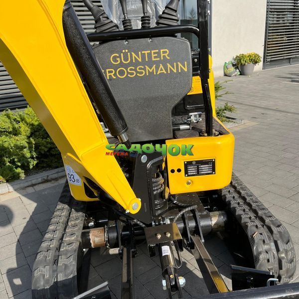 Мини экскаватор Gunter Grossmann GG800NX гусеничный, грузоподъемность 800 кг, с поворотной стрелой, двигатель Koop 192F Euro 5, поворот на 360&deg;, для строительных и земляных работ GG800NX фото