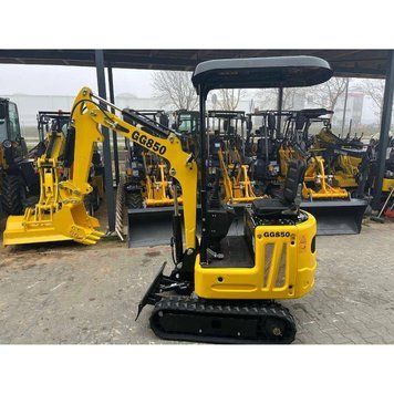 Міні екскаватор Gunter Grossmann GG850 гусеничний 900 кг, двигун Kubota D722 16 к.с., поворот 360&deg;, для будівельних та земляних робіт GG850 фото