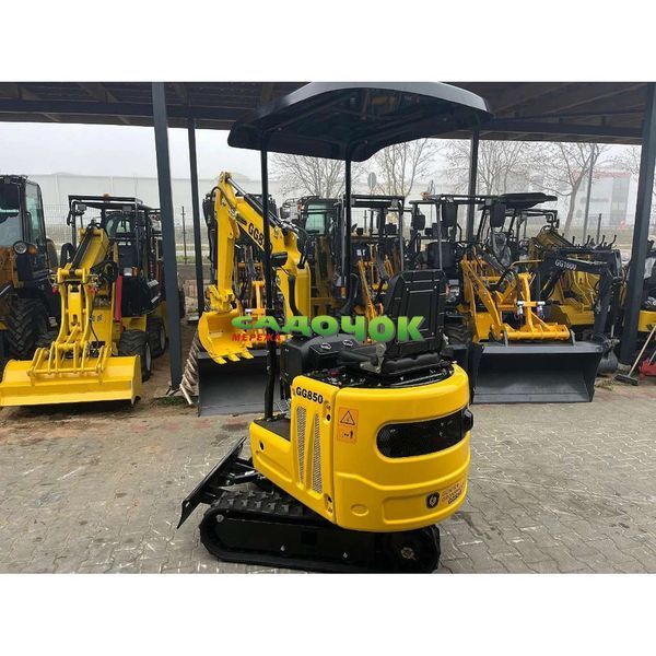 Міні екскаватор Gunter Grossmann GG850 гусеничний 900 кг, двигун Kubota D722 16 к.с., поворот 360&deg;, для будівельних та земляних робіт GG850 фото