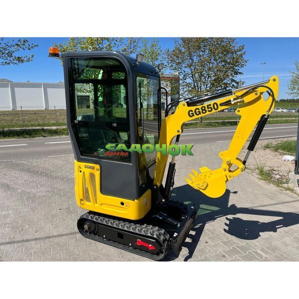 Мініекскаватор Gunter Grossmann GG850C з кабіною гусеничний 1000 кг для будівельних робіт, купівля в лізинг або кредит GG850C фото