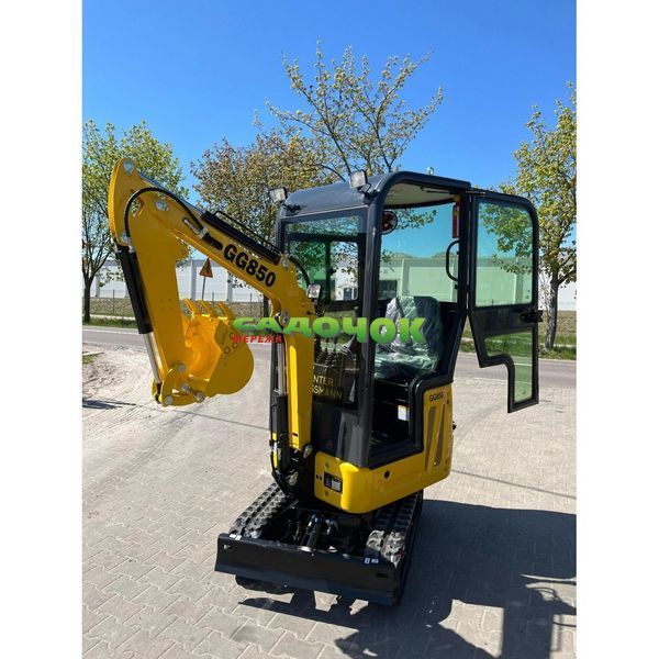 Мініекскаватор Gunter Grossmann GG850C з кабіною гусеничний 1000 кг для будівельних робіт, купівля в лізинг або кредит GG850C фото