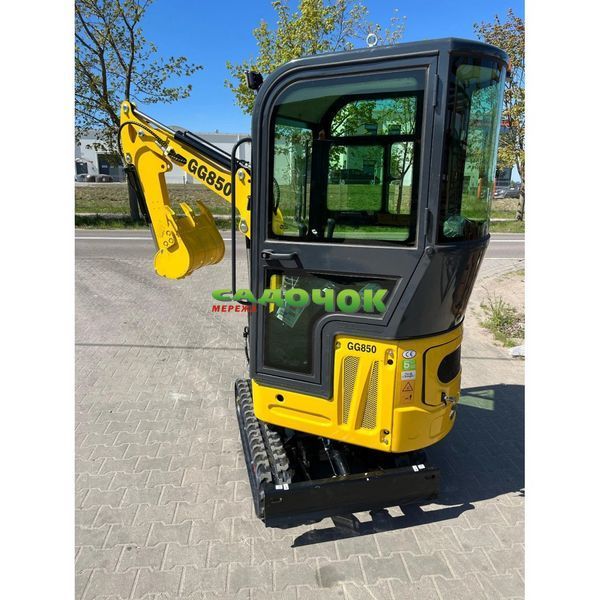 Мініекскаватор Gunter Grossmann GG850C з кабіною гусеничний 1000 кг для будівельних робіт, купівля в лізинг або кредит GG850C фото