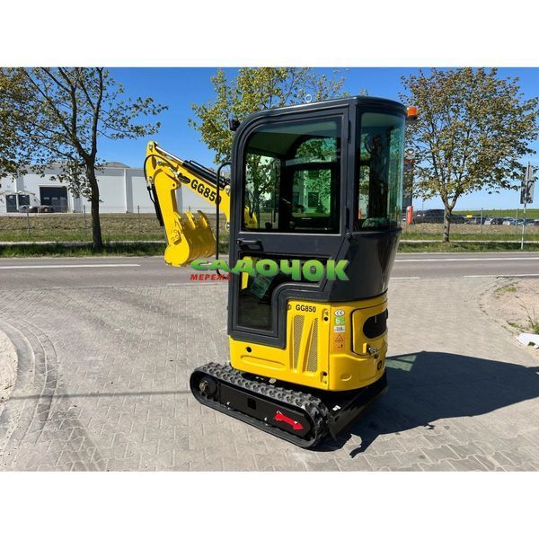 Мініекскаватор Gunter Grossmann GG850C з кабіною гусеничний 1000 кг для будівельних робіт, купівля в лізинг або кредит GG850C фото