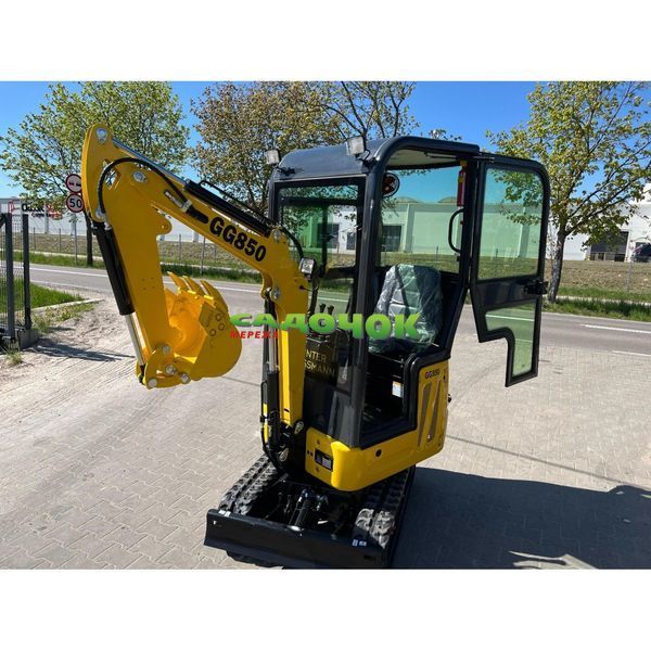 Мініекскаватор Gunter Grossmann GG850C з кабіною гусеничний 1000 кг для будівельних робіт, купівля в лізинг або кредит GG850C фото