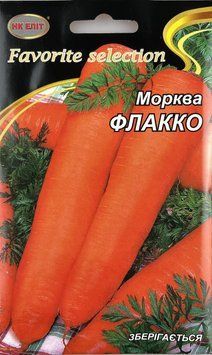 Морква ФЛАККО 20г "НК ЕЛІТ" 076979 фото