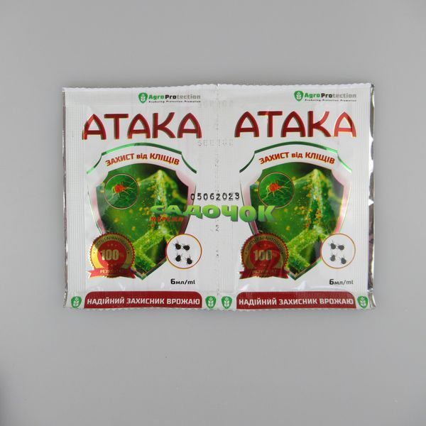 АТАКА - Кліщ - 6мл/ 100шт/ 800шт 235114 фото
