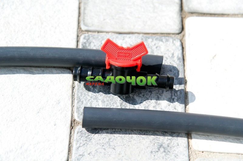 Кран шаровой проходной Presto-PS для трубки 20 мм, в упаковке - 50 шт (MV-0120) MV-0120 фото