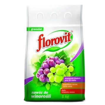 Флоровіт 1 кг, добриво для винограду, гранульоване, для росту та плодоношення винограду 209650 фото