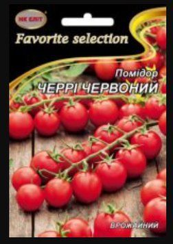 ПомідорЧЕРРІ ЧЕРВОНИЙ 3г НК-Еліт 092797 фото