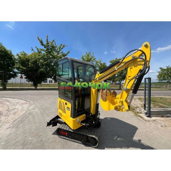 Міні екскаватор Gunter Grossmann GG1050C гусеничний 1100 кг з кабіною, двигун Koop Euro 5, поворотна стріла та розширювані гусениці GG1050C фото