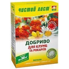 🌸 Добриво &laquo;Чистий Лист&raquo; для клумб та рокаріїв 300 г &mdash; яскраве цвітіння, декоративність, стійкість 226713 фото