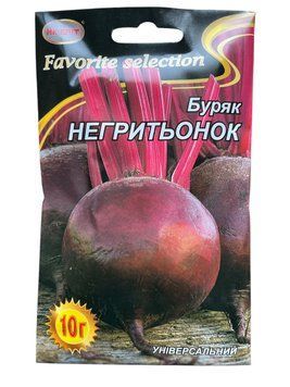 Буряк НЕГРЕТЕНОК 10г НК ЕЛІТ 077420 фото