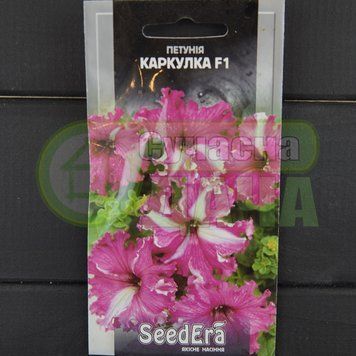 Петуния крупноцветочная Каркулка F1 Seedera, 10 шт 228764 фото