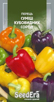 Перець Суміш кубовидних сортів Seedera 0,2г (сс) 231054 фото