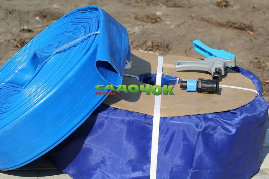 Terra Flat lft-75 Гнучкий шланг "LayFLat" Presto-PS діаметр 3 дюйми, довжина 100 м (TFL-75) TFL-75 фото